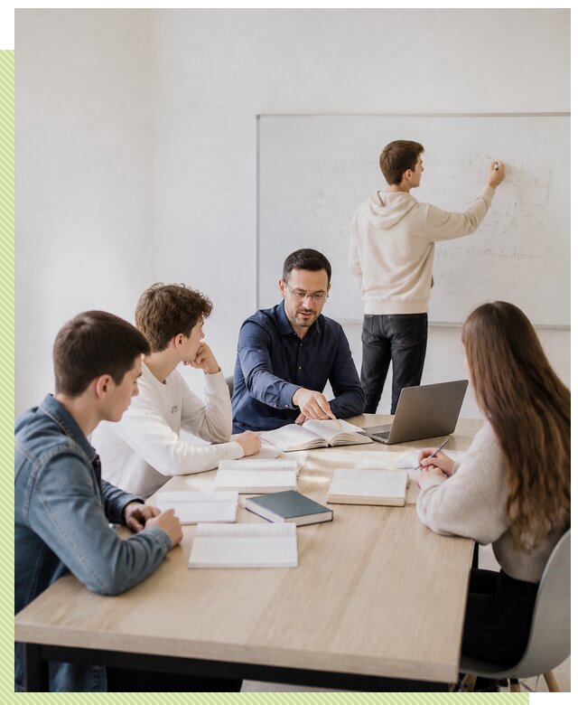 Обучение в мини группе для школьников и студентов в Устях-Куте