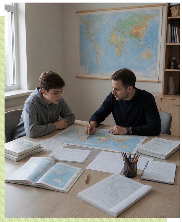 Профессиональная подготовка к ОГЭ по географии в Устях-Куте
